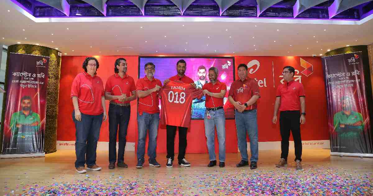 Tamim becomes Robi brand ambassador